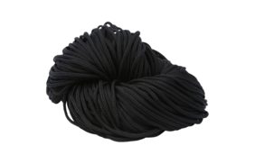 шнур для одежды круглый цв черный 5мм (уп 100м) 5-02 купить по 1.95 для тактического снаряжения в Набережных Челнах
 