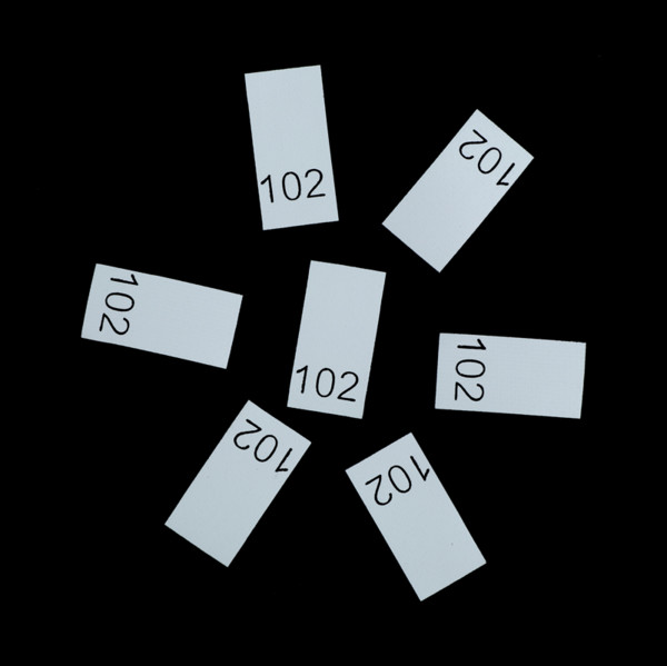 Р102ПБ 102 - размерник - белый (уп.200 шт)1