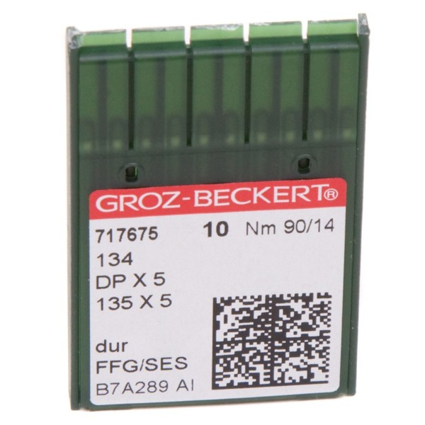 Иглы GROZ-BECKERT DPx5 №90 SES (уп.10шт.)0