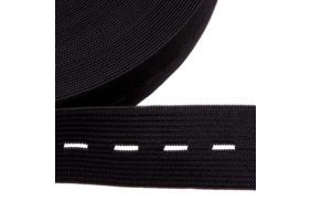 резинка вязаная стандарт перфорированная цв черный 020мм (уп 25м) ekoflex купить по 25.85 - в интернет - магазине Веллтекс | Набережные Челны
.