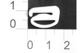 крючок пластик 1209s белый ширина=12мм (упаковка 1000 штук) купить по 922.09 - в интернет - магазине Веллтекс | Набережные Челны
.