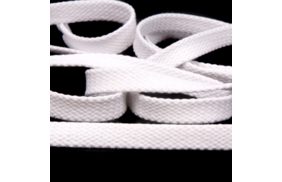 шнур для одежды плоский 15мм, 100хб, белый/101 (катушка 50м) bombacio купить по 13.5 - в интернет - магазине Веллтекс | Набережные Челны
.