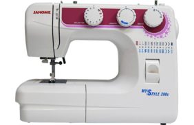 бытовая швейная машина janome my style 280s купить по доступной цене - в интернет-магазине Веллтекс | Набережные Челны
